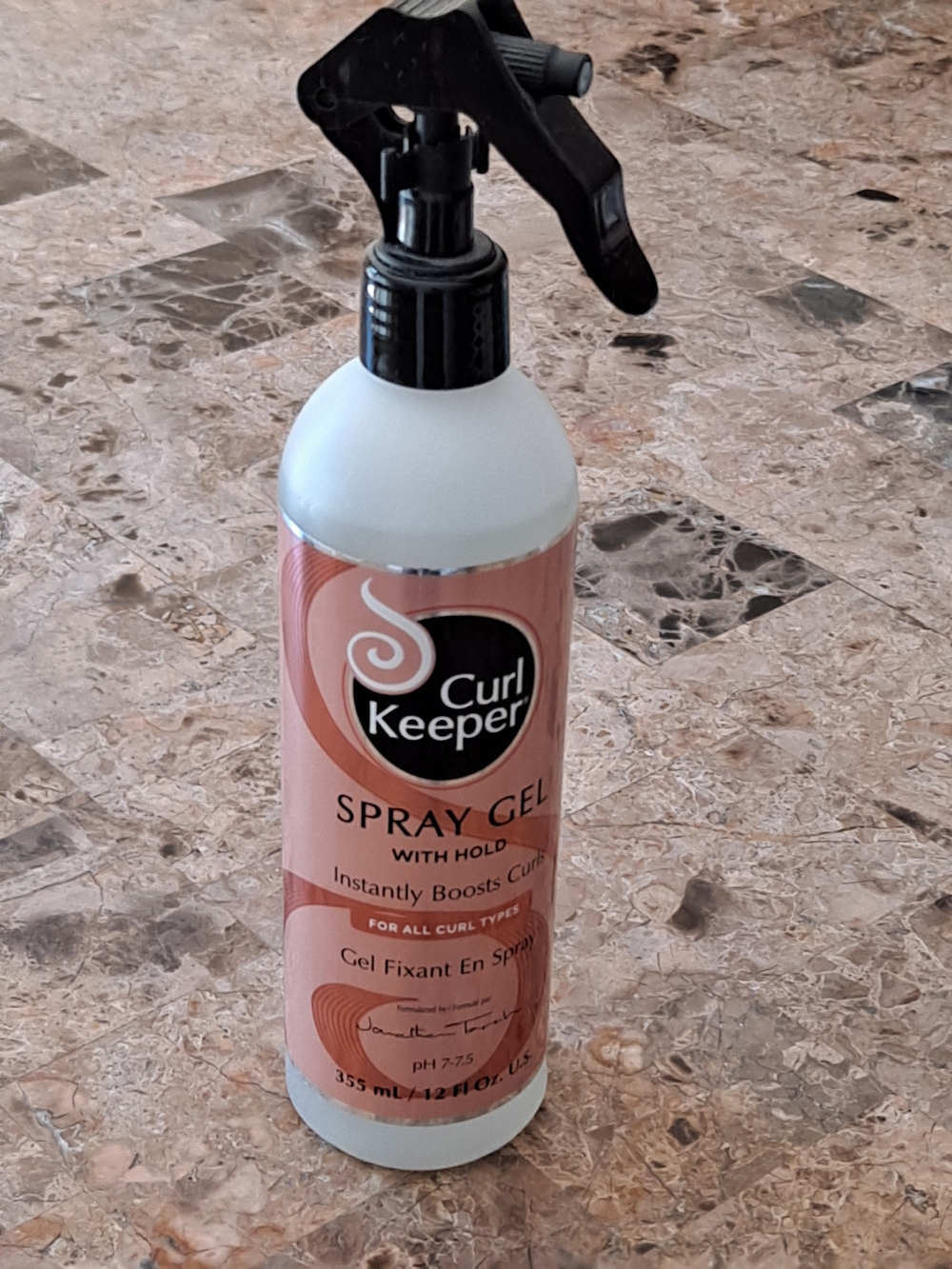 Curl Keeper Spray Gel